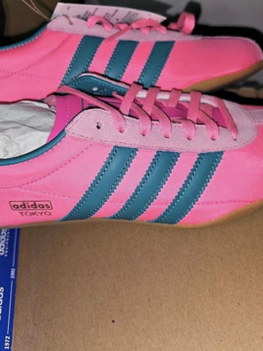 adidas Tokyo W Sneakers Pink & Blue US 7.5 NWT